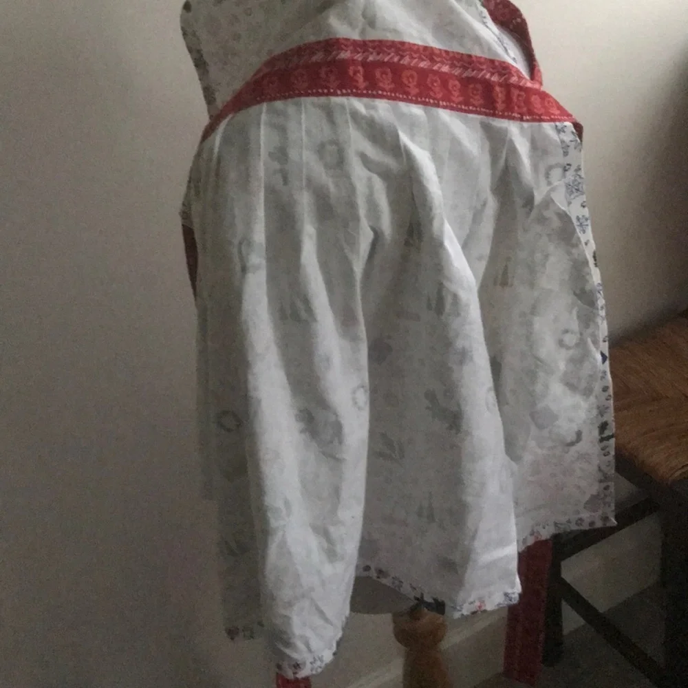 NWOT Anthropologie Jingle Bells Apron